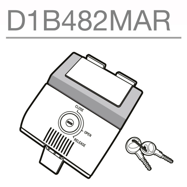Shad SH48 Replacement Locking Mechanism (Titanium)